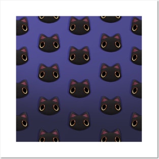 Cat Pattern - Charlie Edition Posters and Art